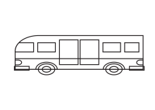 autobus kolorowanka